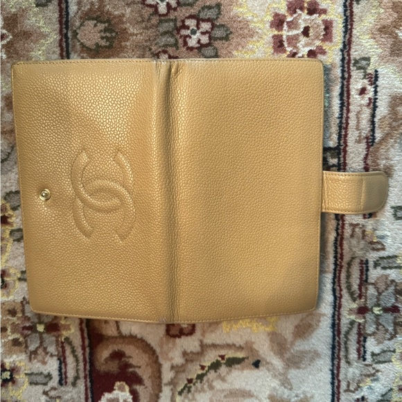 🍁SOLD🍁Chanel Caviar Beige Timeless Wallet - Picture 6 of 12
